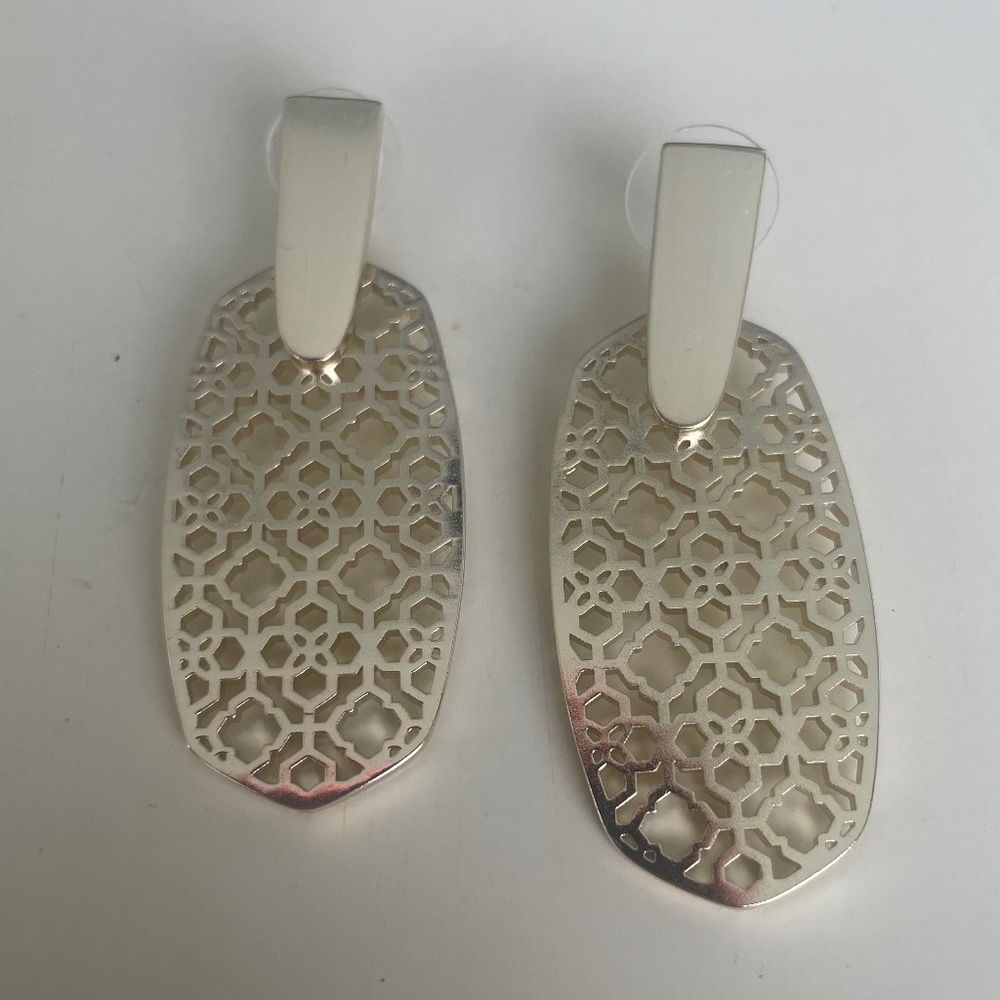 Gold Filigree Aragon Kendra Scott Earring